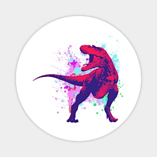 T-rex Dinosaur Splash Magnet